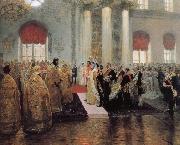 Ilia Efimovich Repin Ceremony china oil painting artist